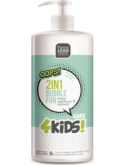 Pharmalead 2 In 1 Bubble Fun Παιδικό Σαμπουάν & Αφρόλουτρο 1lt