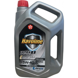 Texaco Havoline Ultra S Συνθετικό Λάδι Αυτοκινήτου 5W-40 4lt
