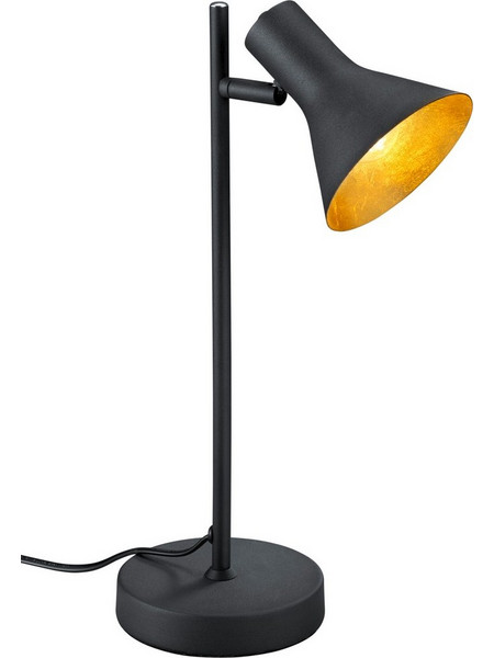 Trio Lighting R50161002 Πορτατίφ E14 Μαύρο Π22xΥ39cm
