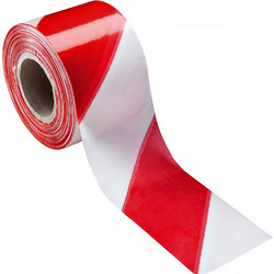 Ταινία Σήμανσης PVC Red-White 14.0028 70mm x 200m Geko