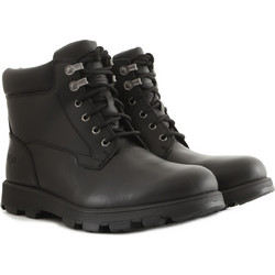 UGG Stenton Ανδρικά Αρβυλάκια Δερμάτινα Μαύρα Αδιάβροχα 1120990-BLLE