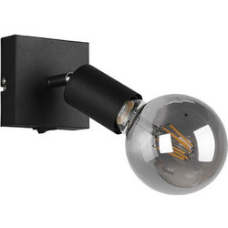 Φωτιστικό Οροφής - Σποτ Vannes R80181732 1xE27 10W 9x11cm Black Mat RL Lighting Μέταλλο