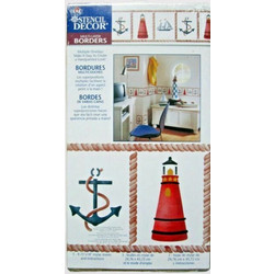 Στένσιλ Nautical Images 24,76 x 45,72cm PLAID 26711