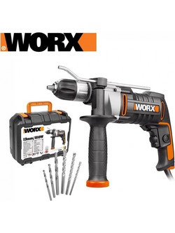 Worx WX318 Κρουστικό Δράπανο 810W με Θήκη