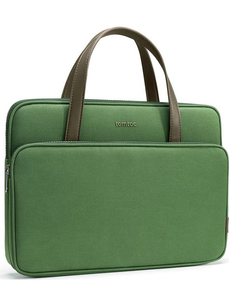 Tomtoc Premium Lady Handle Bag - Τσάντα Μεταφοράς Laptop έως 14" - Green (H21-C01T01)