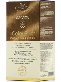 Apivita My Color Elixir 9.3 Ξανθό Πολύ Ανοιχτό Χρυσό Μόνιμη Βαφή Μαλλιών 50ml
