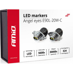AMiO E90L Angel Αλογόνου 20W 2τμχ