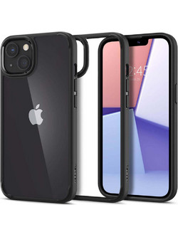 Spigen Hybrid Ultra Case Matte Black / Transparent (iPhone 13 mini)