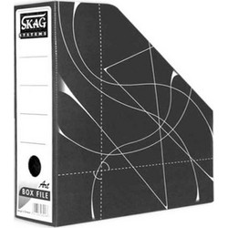 Κουτί αρχειοθέτησης κοφτό Skag μαύρο (283007)