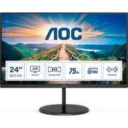 AOC Q24V4EA IPS Monitor 23.8" 2560x1440 QHD 75Hz 4ms