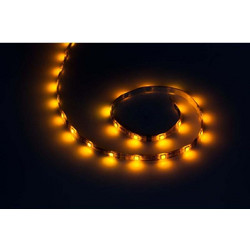 LED0095 . Ταινία LED 1m Κίτρινη Αδιάβροχη (30x5050SMD) 12V VIPOW
