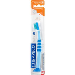 Curaprox Baby Οδοντόβουρτσα 0-24m Μπλε Πράσινο