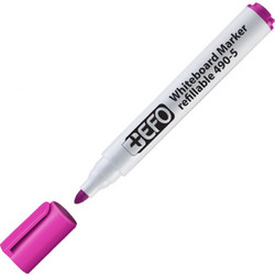 Μαρκαδόρος Πίνακα +Efo Fine 2-3mm Ροζ (Επαναγεμιζόμενος)