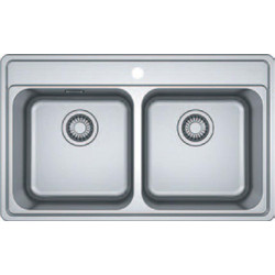 Franke Bell 620 Ένθετος Νεροχύτης Inox Σατινέ 79x48cm