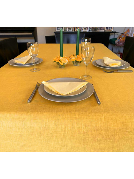 Tραπεζομάντηλο 150Χ280 Palatex All Linen- Gold