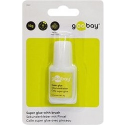 GOOBAY κόλλα Super Glue με πινέλο 77017, 10g