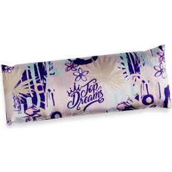 IDC Top Dreams Warming Eye Pillow Χαλαρωτικό Μαξιλαράκι Ματιών με Λιναρόσπορο & Λεβάντα Σατέν 40gr Λευκό Μωβ