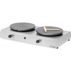 Διπλή Κρεπιέρα Αερίου Με Εστία O40cm Vimitex 702 G40