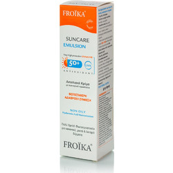 Froika Suncare Emulsion Αντηλιακή Κρέμα Προσώπου Αντιγηραντική SPF50 40ml