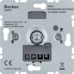 Ρυθμιστής Φωτισμού Dali Tunable Λευκό Berker