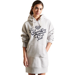 Superdry Pride In Craft Mini Καθημερινό Φόρεμα Γκρι W8011082A-5WB