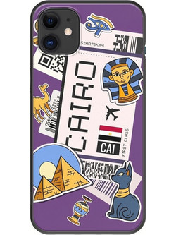 Θήκη Ticket To Cairo iPhone 11 Black TPU (Μαύρη Σιλικόνη)