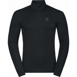 ΙΣΟΘΕΡΜΙΚΗ ΜΠΛΟΥΖΑ ODLO Men's Active Warm Eco Half-Zip Turtleneck Black