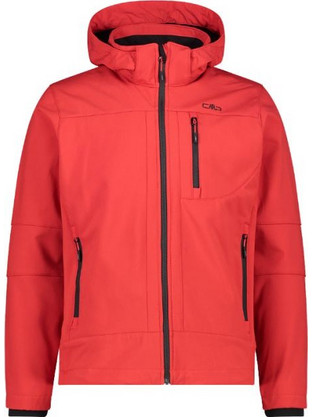 CMP Ανδρικό Μπουφάν Χειμωνιάτικο Softshell Κόκκινο 3A01787N-55BE1