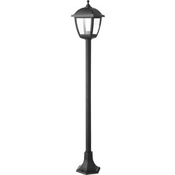 ΦΑΝΑΡΙ ΔΑΠΕΔΟΥ 1XE27 BLACK H1200 IP44 - 96514F/BL