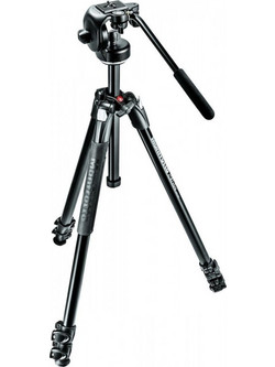 Manfrotto MK290XTA3-2W Aluminum Tripod with Videohead