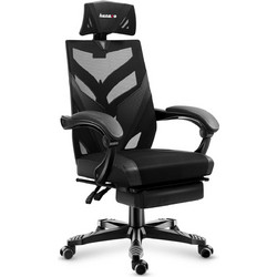 Huzaro Combat 5.0 Καρέκλα Gaming Mesh με Υποπόδιο Μαύρη