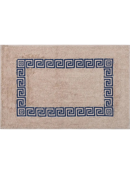Πατάκι μαίανδρος σκέτο (50cm x 80cm) μπλέ 6978000004039 silkfashion - 0.50x0.80