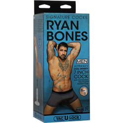 Doc Johnson Signature Cocks Vac-U-Lock Ryan Bones Ρεαλιστικό Dildo με Βεντούζα & Όρχεις 17.8cm Flesh