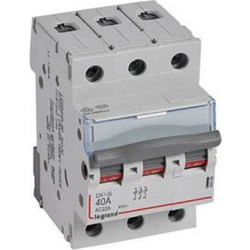 Legrand DX3 Τριπολικός Διακόπτης Ράγας 400V 63A 406467