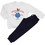 TraX Παιδικό Σετ Φόρμας Λευκό Navy Μπλε 42926