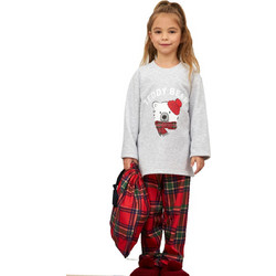 Harmony Teddy Bear 703407 Grey/Red