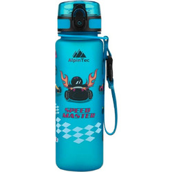 AlpinPro AlpinTec Cars Παιδικό Μπουκάλι Πλαστικό BPA Free Γαλάζιο 500ml