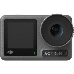 DJI Osmo Action 3 Standard Combo Action Camera 4K Ultra HD Υποβρύχια με WiFi και Οθόνη 2.25" Μαύρη