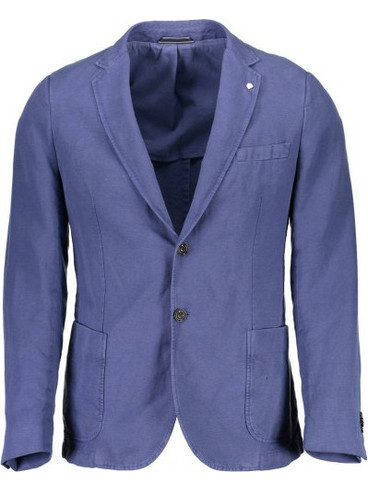 Gant ανδρικό σακάκι, με κανονική εφαρμογή μπλε