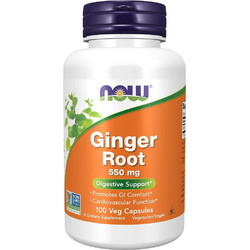 Now Foods Ginger Root Extract 250mg 90 Κάψουλες