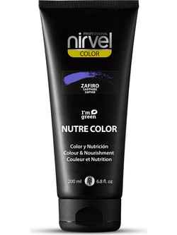Nirvel Nutre Color Ζαφειρί Χρωμομάσκα Μαλλιών 200ml
