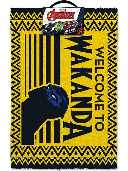 Black Panther Doormat Welcome to Wakanda 40 x 60 cm