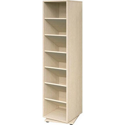 Genomax Παπουτσοθήκη Ξύλινη Sonoma Μ40xΠ40xΥ162cm 1210032697