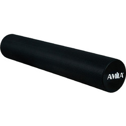 Amila Foam Roller Φ15x90cm Μαύρο (96823)