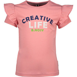 B.Nosy Παιδικό T-Shirt Κοντομάνικο Ροζ Y202-5452-214