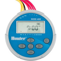 Hunter Node 400 Προγραμματιστής Ποτίσματος Μπαταρίας 4 Στάσεων