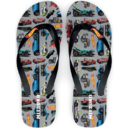 Mitsuko Hot Wheels Παιδικές Σαγιονάρες για Αγόρι Γκρι SA51485C-39