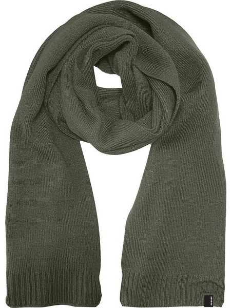 REBASE KNITTED SCARF (RMSCF-07 KHAKI) (RMSCF-07 KHAKI)