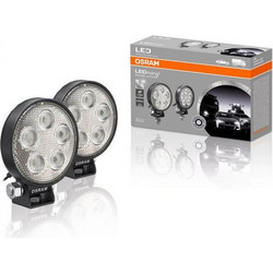 Προβολείς Εργασίας Set Osram Round VX70-SP 5 Led 12 / 24 Volt 20W LEDWL102-SP 0023054
