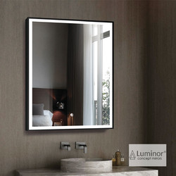 Luminor Tosca Ορθογώνιος Καθρέπτης Μπάνιου Led Αντιθαμβωτικός Αφής Μεταλλικός TOS6080